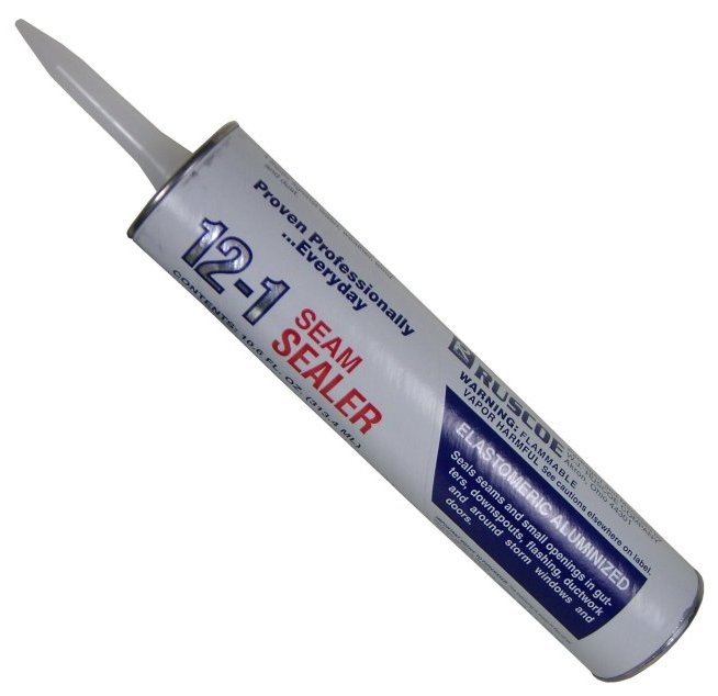 click for a larger view gutter sealant