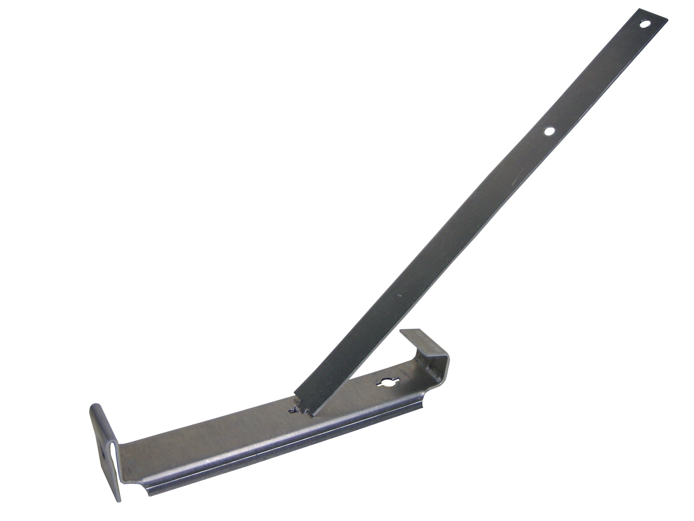 click for a larger view k style t strap with standard hanger gutter straps