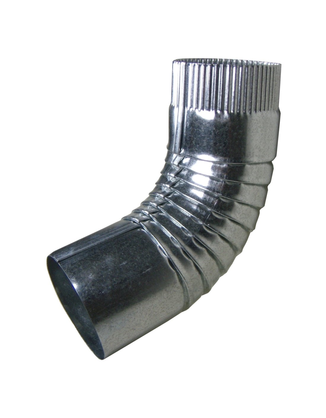 Galvanized Elbows are fittings that attach to the downspout . One end
