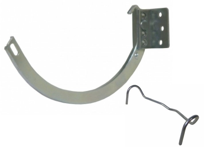 10 Combo Shank and Circle Gutter Hangers are perfect for hanging half