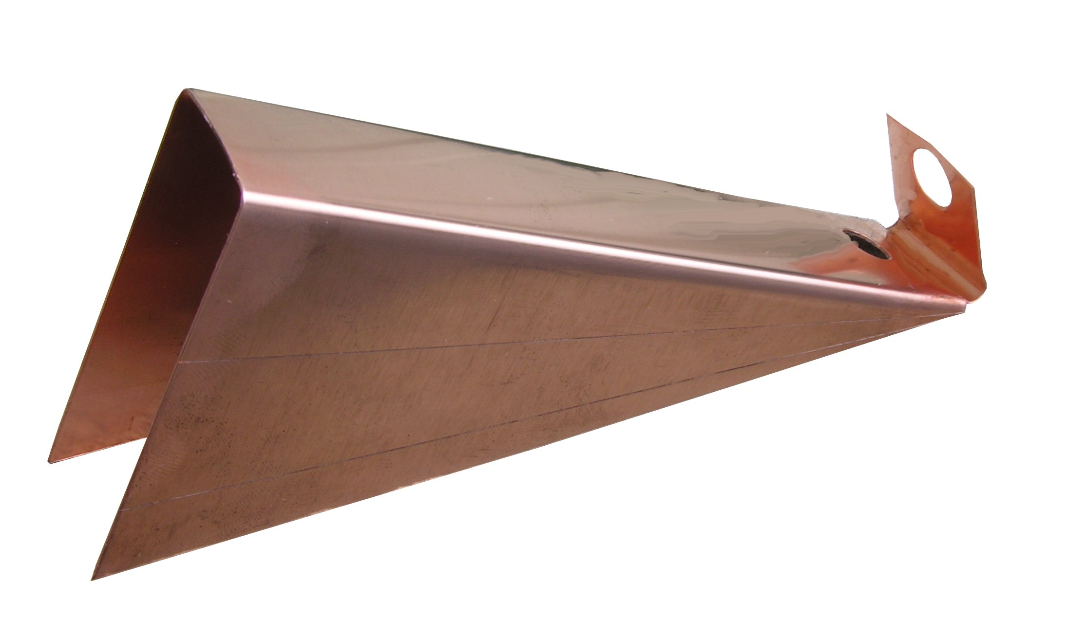 Our "Standard" Gutter Wedges have a 20 degree Angle.