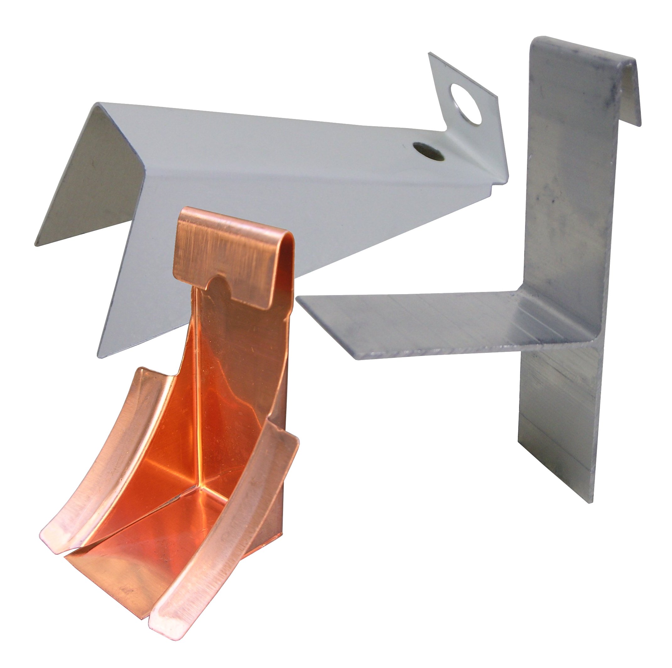Gutter Wedges should be installed on the same spacing as the hidden