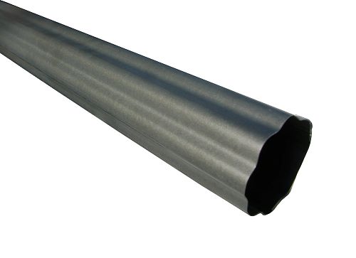 Rnd Corrugated Paint Grip Steel Downspout