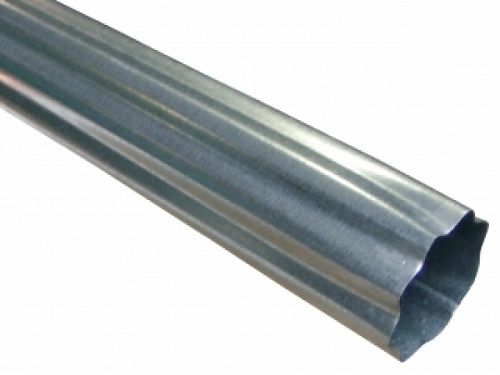 Shop Galvanized Steel Round Corrugated Downspouts Gutter Supply
