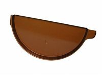 Download Copper Penny 6 Half Round End Cap - Left