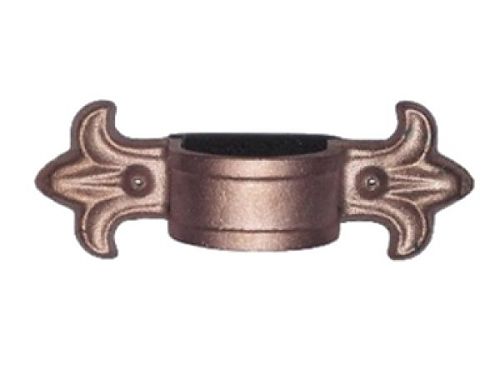 Traditional Fleur-de-Lis Unfinished Bracket - Downspout Brackets