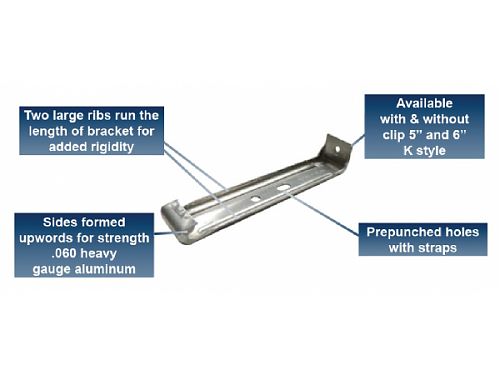 K Style Heavy Duty Gutter Hanger