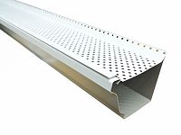 Gutter Guard - White Aluminum