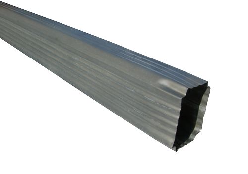 Rectangular Paint Grip Steel Downspout