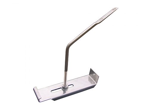 Stainless Steel Rod attached to Hanger | Gutter Hangers