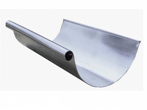 Mill Finish Aluminum Half Round Single Bead Gutter,Half Round Gutters,Aluminum Gutters,Rain Gutter,Rain Gutter Supplies