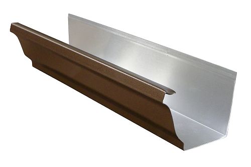 K Style Designer Copper Aluminum Gutter - Aluminum Gutters - Rain Gutter Supplies