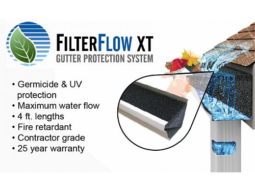 K Style Filter Flow XT Gutter Filter
