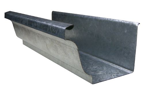 K Style Galvanized Rain Gutters, Galvanized Gutters - Rain Gutter Supplies