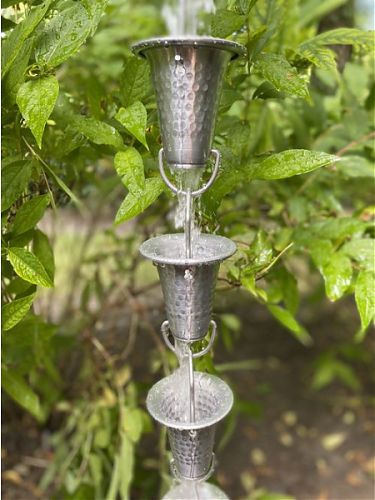 Aluminum Flared Cups Rain Chain