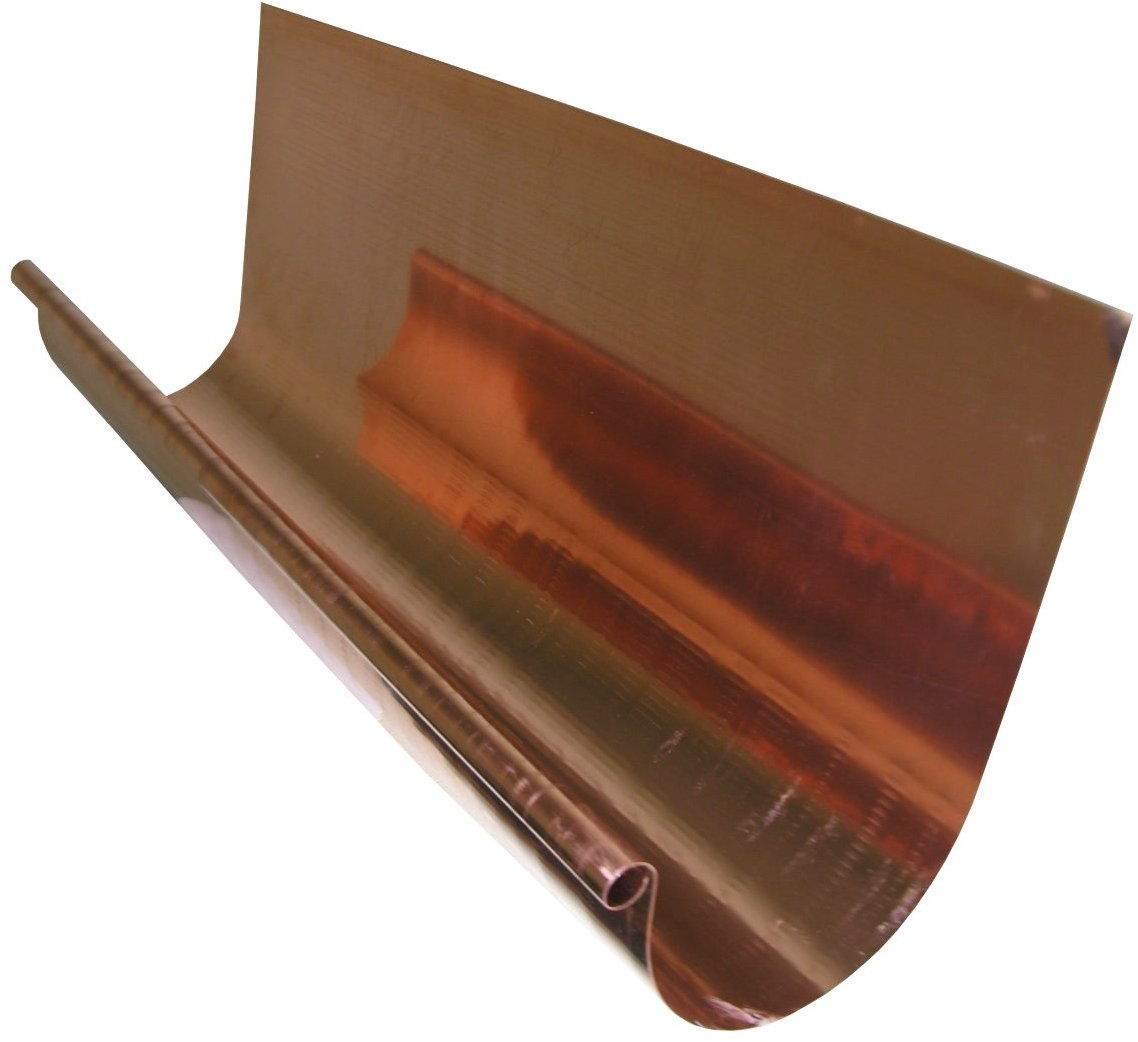 Copper Half Round Highback Gutter Gutter Supply