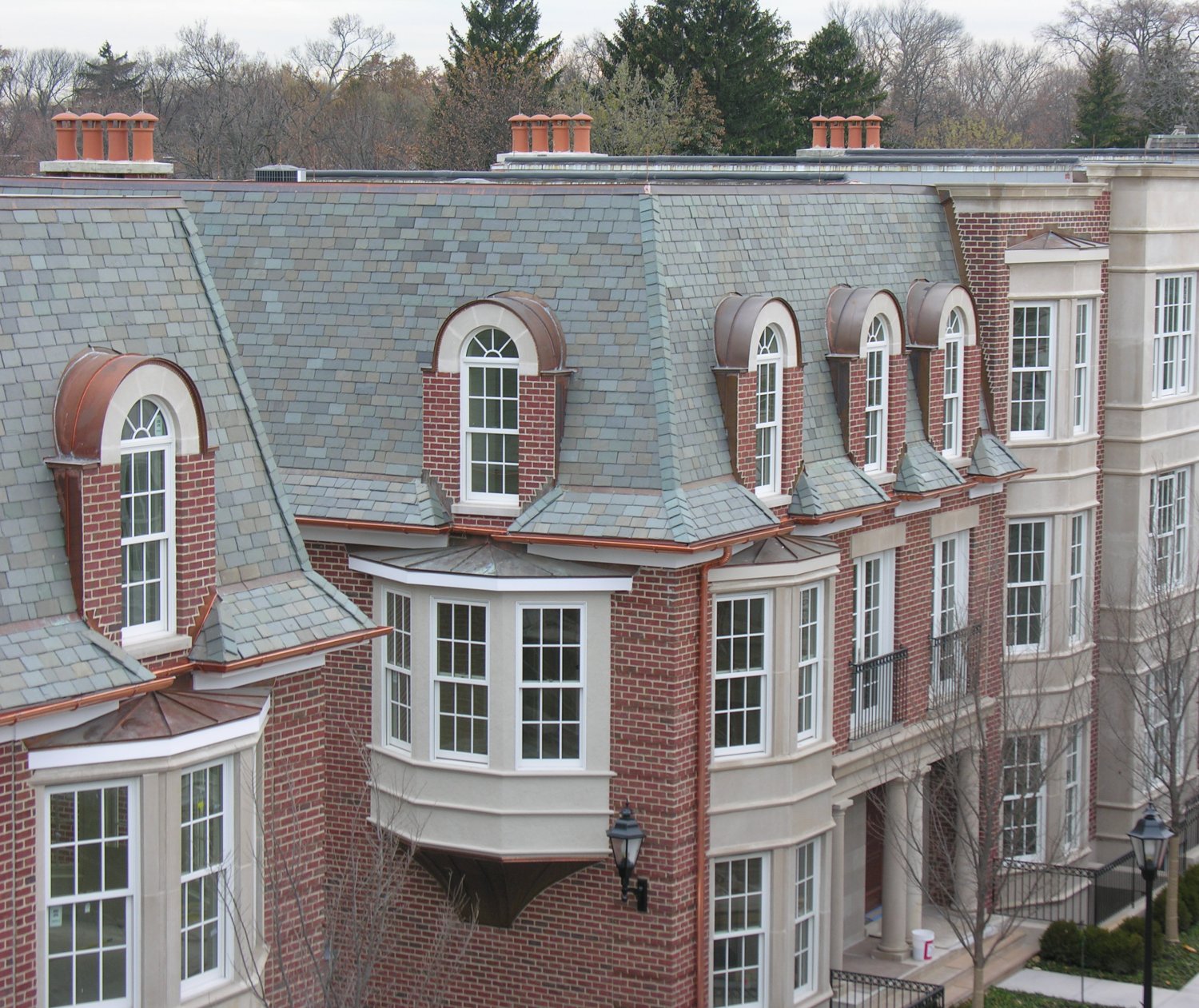 click for a larger view copper gutters