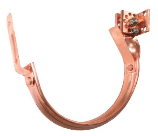 Shop Half Round Euro Copper Adjustable Fascia Hanger Gutter Supply