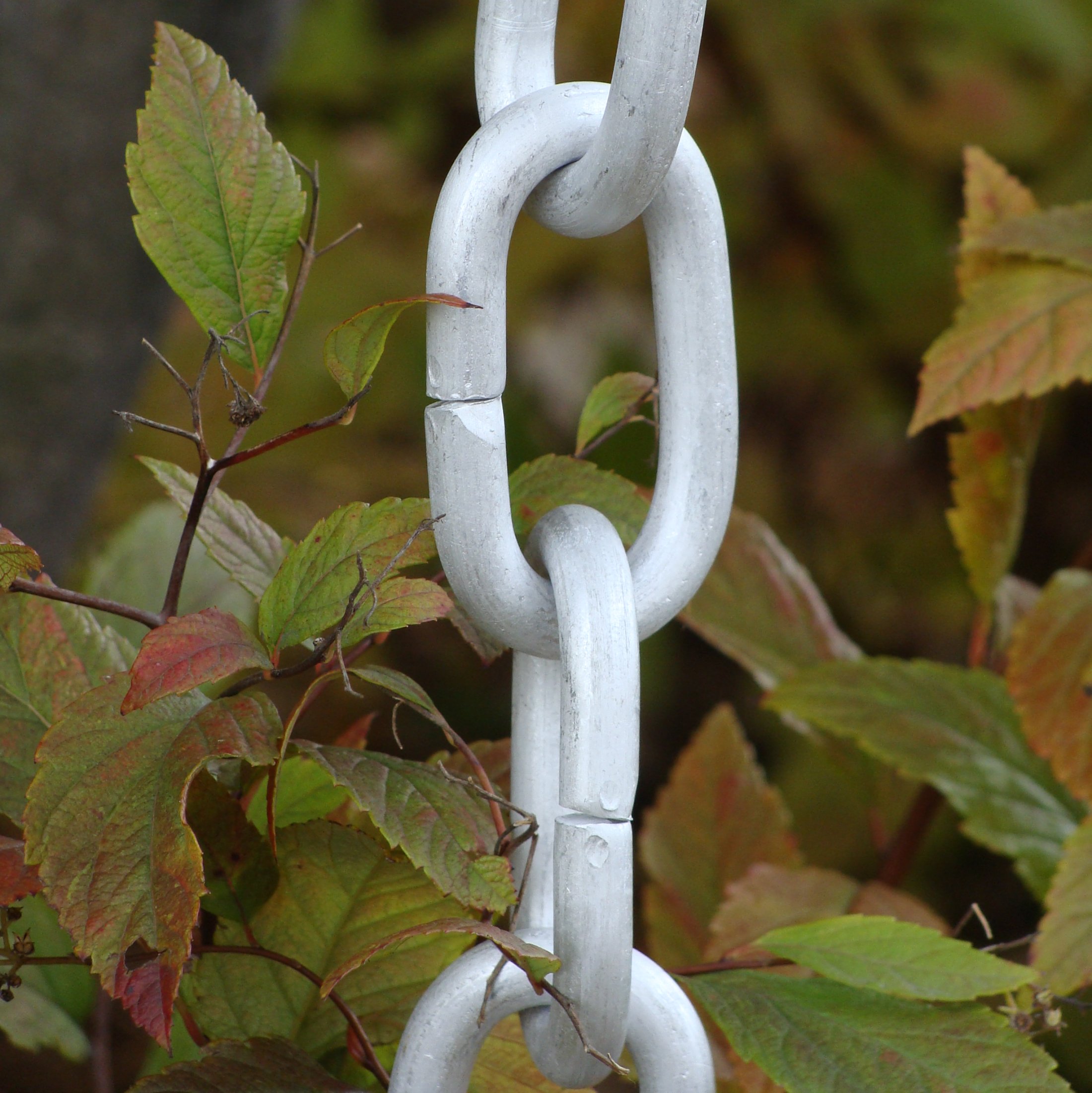 aluminium rain chain
