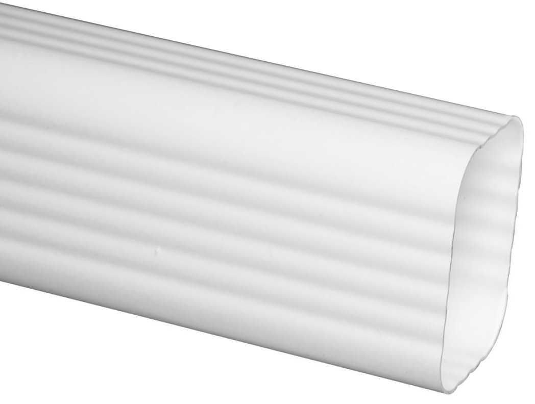 The Traditional Vinyl Rectangular Downspout is a pipe for The Traditional Vinyl Rectangular Downspout is a pipe for