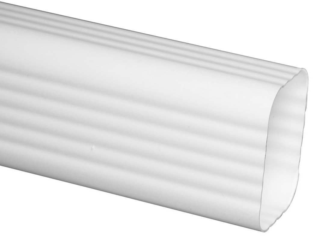 The Traditional Vinyl  Rectangular Downspout  is a pipe for 