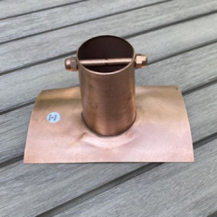Half Round Copper Installation Kit