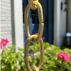 Link and Loop Style Rain Chains