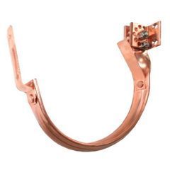 Half Round Euro Copper Adjustable Fascia Hanger