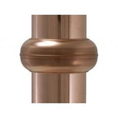 Euro Copper Downspout Bracket Cover