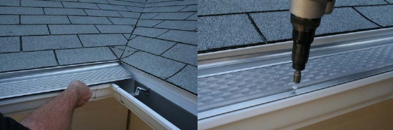 Clean Mesh Gutter Guard Clean Mesh Gutter Guard - Installation Instructions