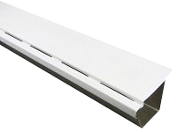 Solid PVC Snap-In Gutter Cover