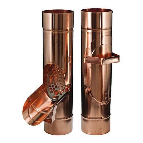 Copper Gutter Downspout Cleanouts Gutter Supply