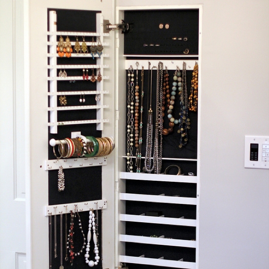 Cabinet into Jewelry Holder