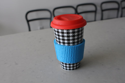 Yoga Coffee Cozy