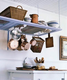 Screen Door Pot Rack